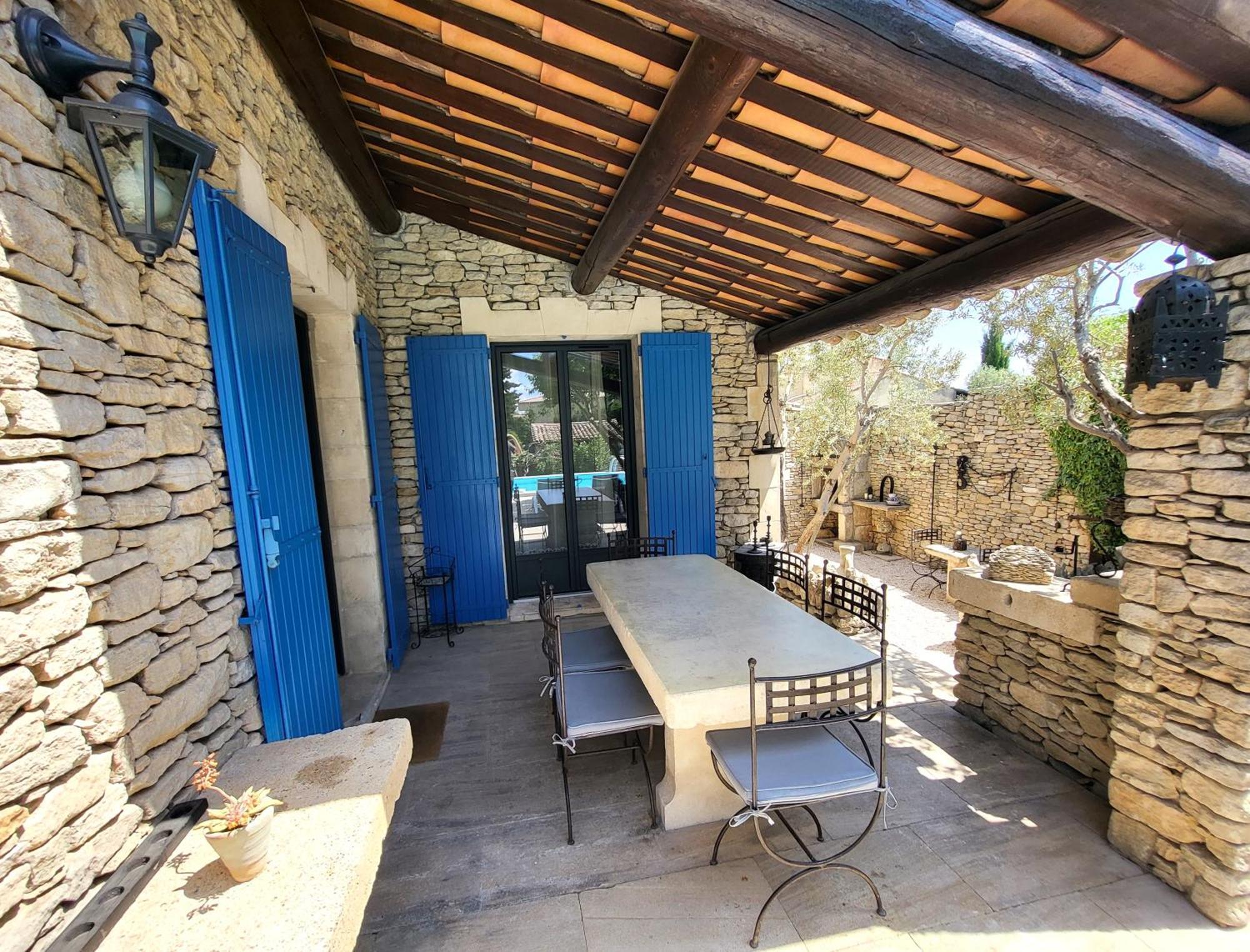 "La Massette Du Cheval Blanc" Villa De Caractere En Pierre L'Isle-sur-la-Sorgue Exterior photo